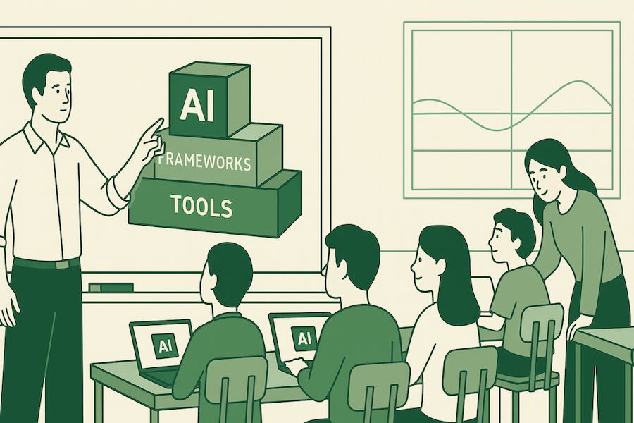 AI in education illustration